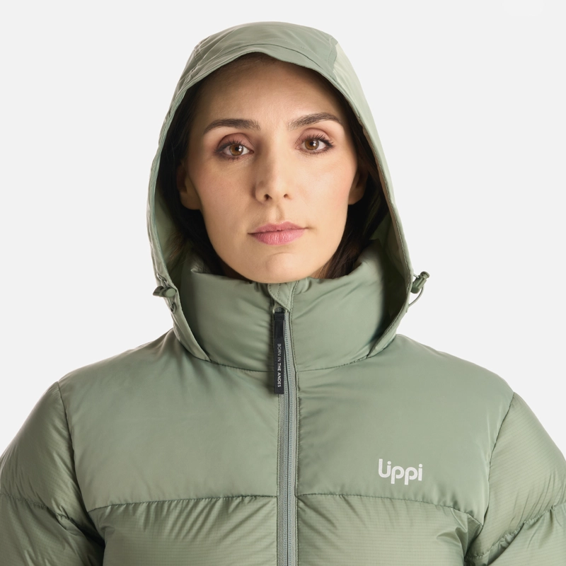 CHAQUETA MUJER WINTER DOWN 800 FP JACKET JADE OSCURO LIPPI - 6
