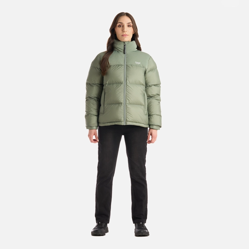 CHAQUETA MUJER WINTER DOWN 800 FP JACKET JADE OSCURO LIPPI - 8