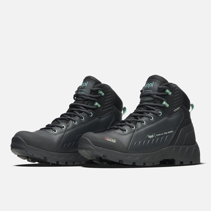 BOTIN MUJER TRONADOR NEGRO LIPPI - 4