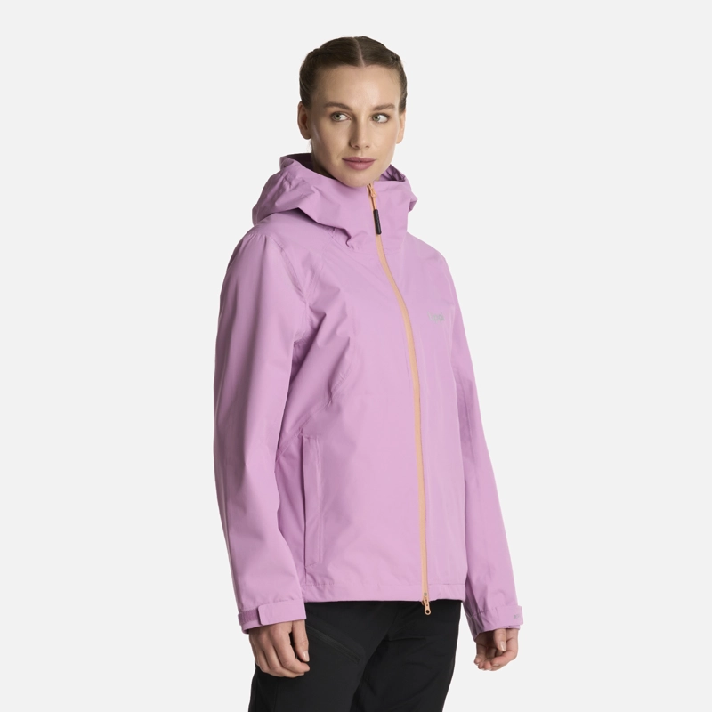 CHAQUETA MUJER SHIELD B-DRY HOODY ROSA FUERTE LIPPI I25 - 2