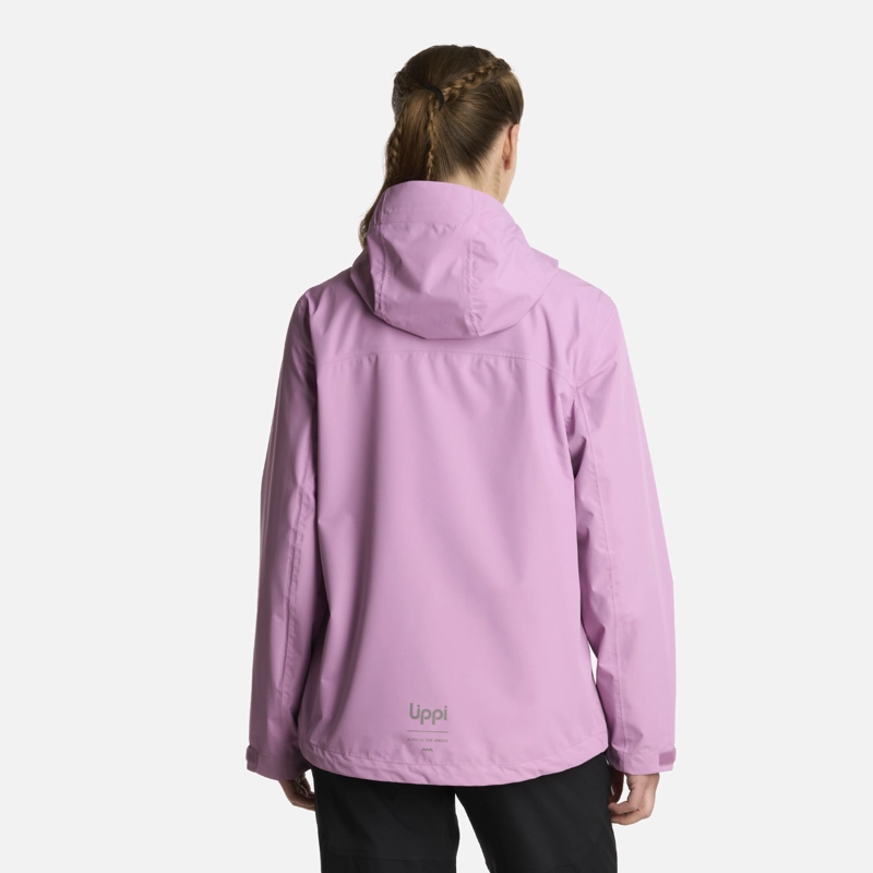 CHAQUETA MUJER SHIELD B-DRY HOODY ROSA FUERTE LIPPI I25 - 3