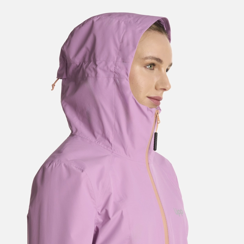 CHAQUETA MUJER SHIELD B-DRY HOODY ROSA FUERTE LIPPI I25 - 4