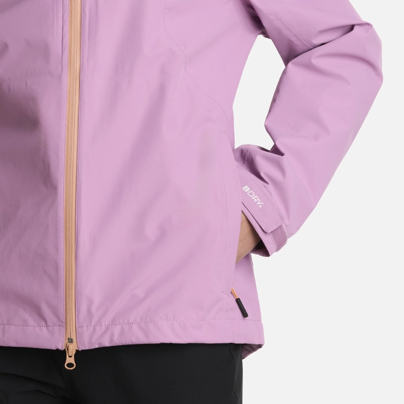 CHAQUETA MUJER SHIELD B-DRY HOODY ROSA FUERTE LIPPI I25 - 5