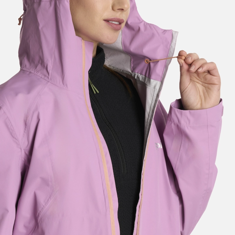 CHAQUETA MUJER SHIELD B-DRY HOODY ROSA FUERTE LIPPI I25 - 8