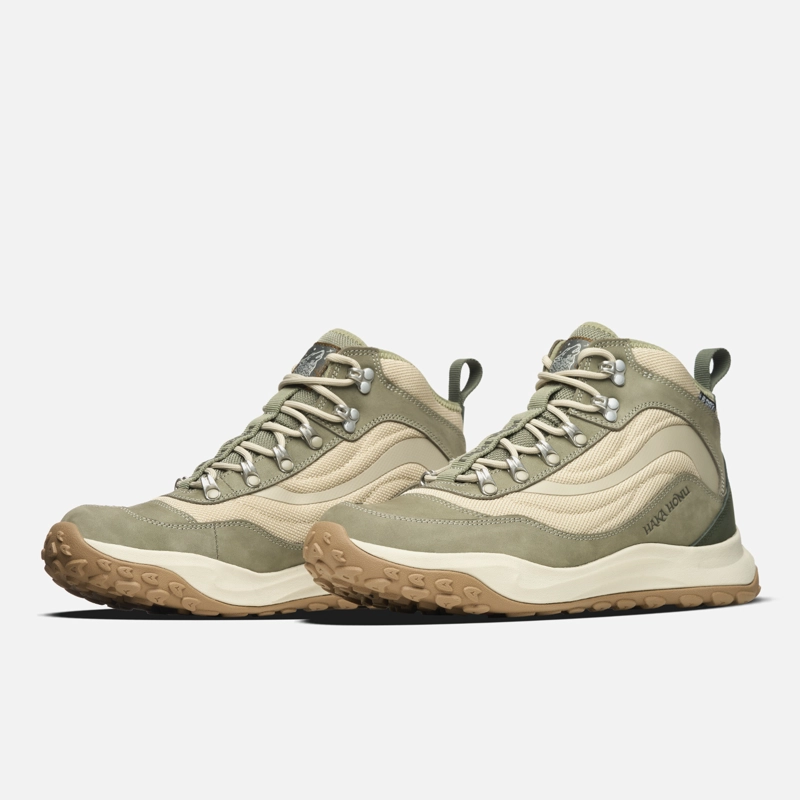 BOTIN MUJER LOBA VERDE OLIVA HAKA HONU - 4