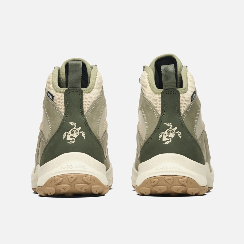 BOTIN MUJER LOBA VERDE OLIVA HAKA HONU - 5