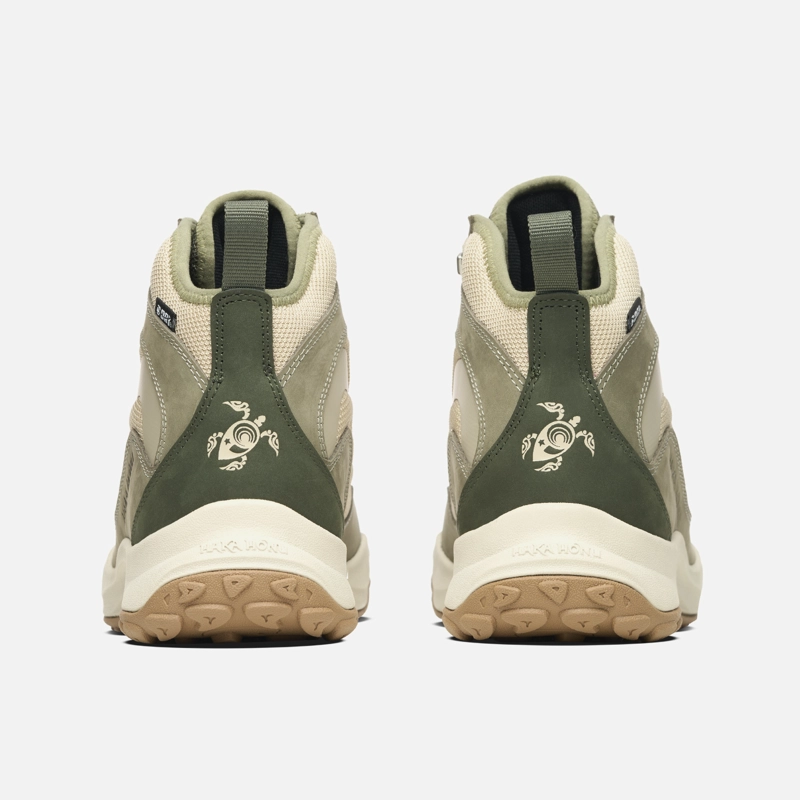 BOTIN MUJER LOBA VERDE OLIVA HAKA HONU - 5