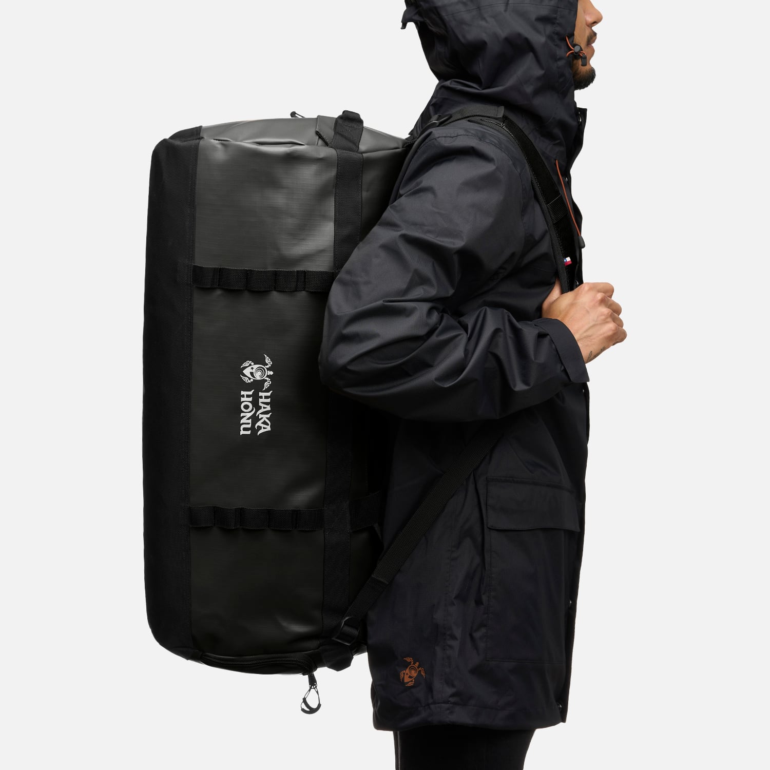 BOLSO DUFFLE 70L NEGRO HAKA HONU I25 - 6