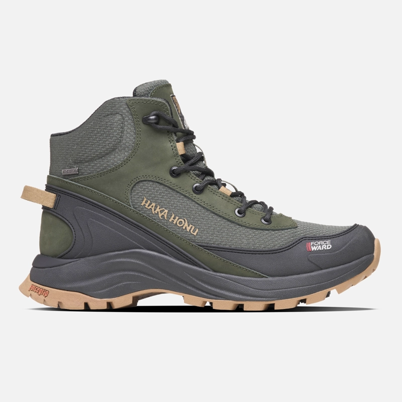 BOTIN HOMBRE BUEY VERDE MILITAR HAKA HONU - 1
