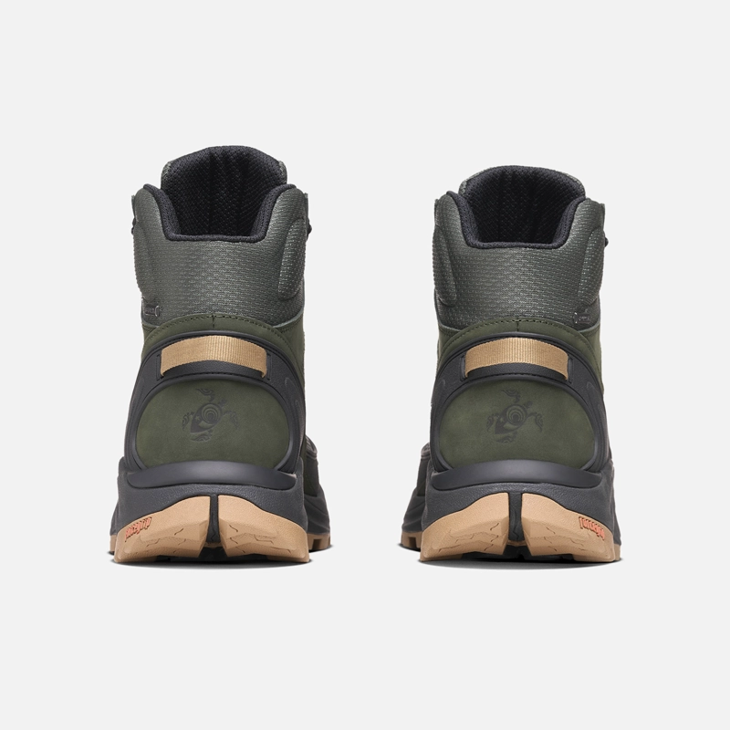 BOTIN HOMBRE BUEY VERDE MILITAR HAKA HONU - 5