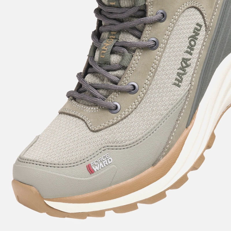 BOTIN MUJER BUEY VERDE OLIVA HAKA HONU - 7
