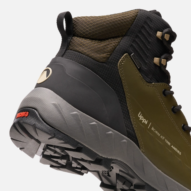 BOTIN HOMBRE TRONADOR VERDE MILITAR LIPPI - 8