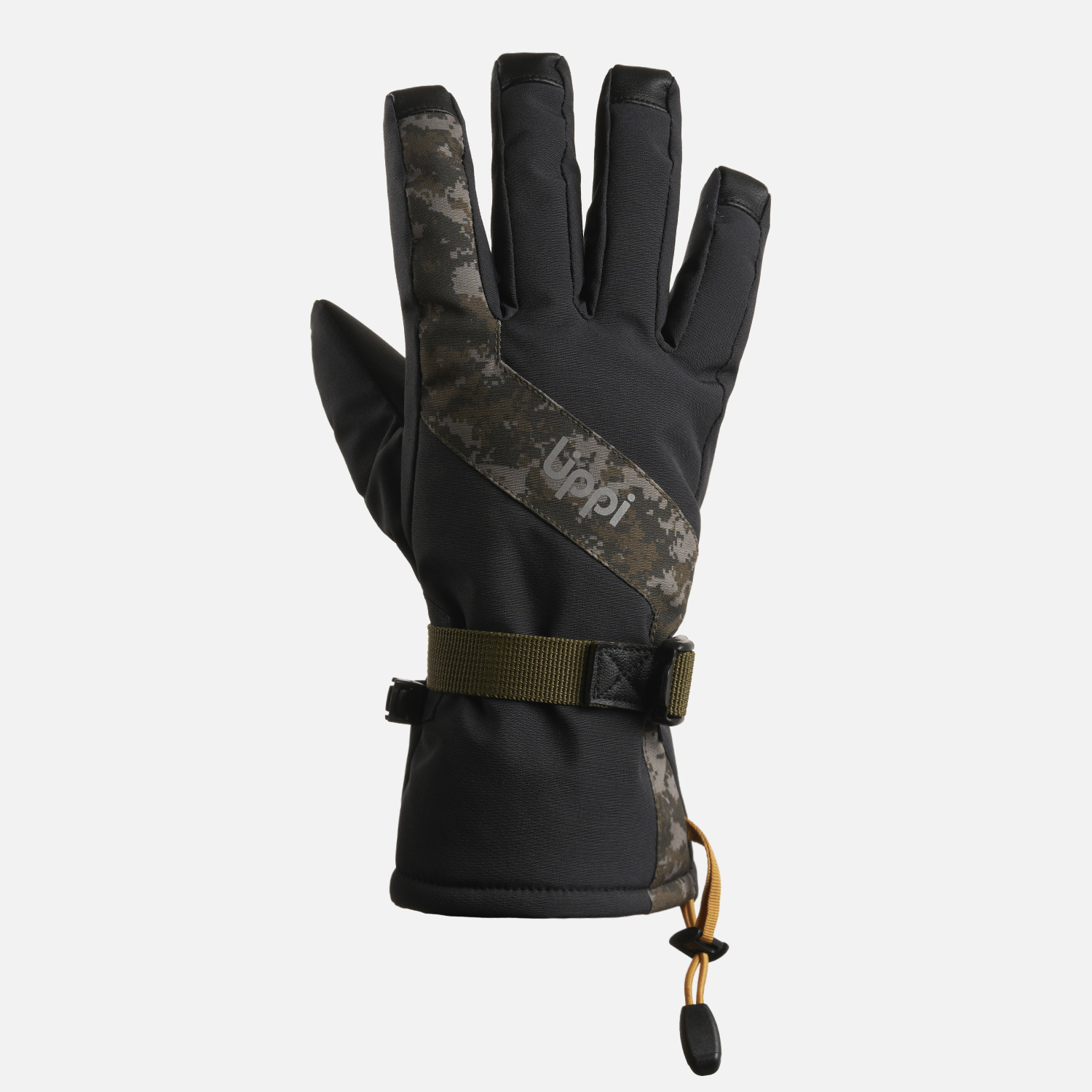GUANTES SNOW DAY B-DRY GLOVE VERDE MILITAR LIPPI I25 - 1