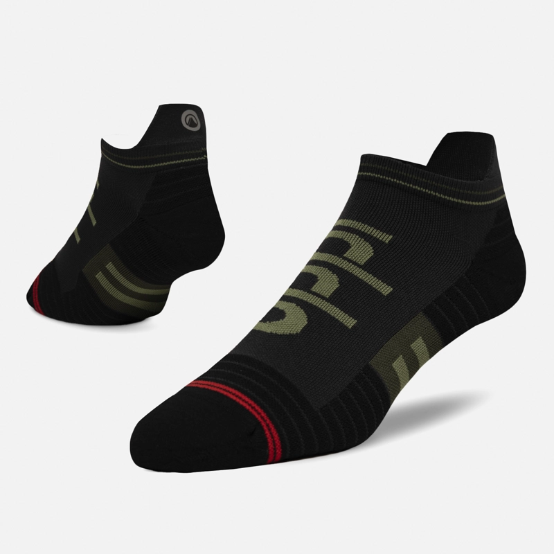 CALCETIN HOMBRE ANDES RUN SOCKS NEGRO LIPPI I25 - 1