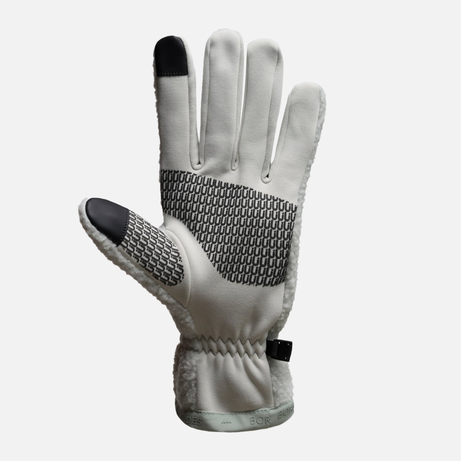GUANTES DEGU SHAGGY-PRO GLOVE GRIS CLARO LIPPI I25 - 2