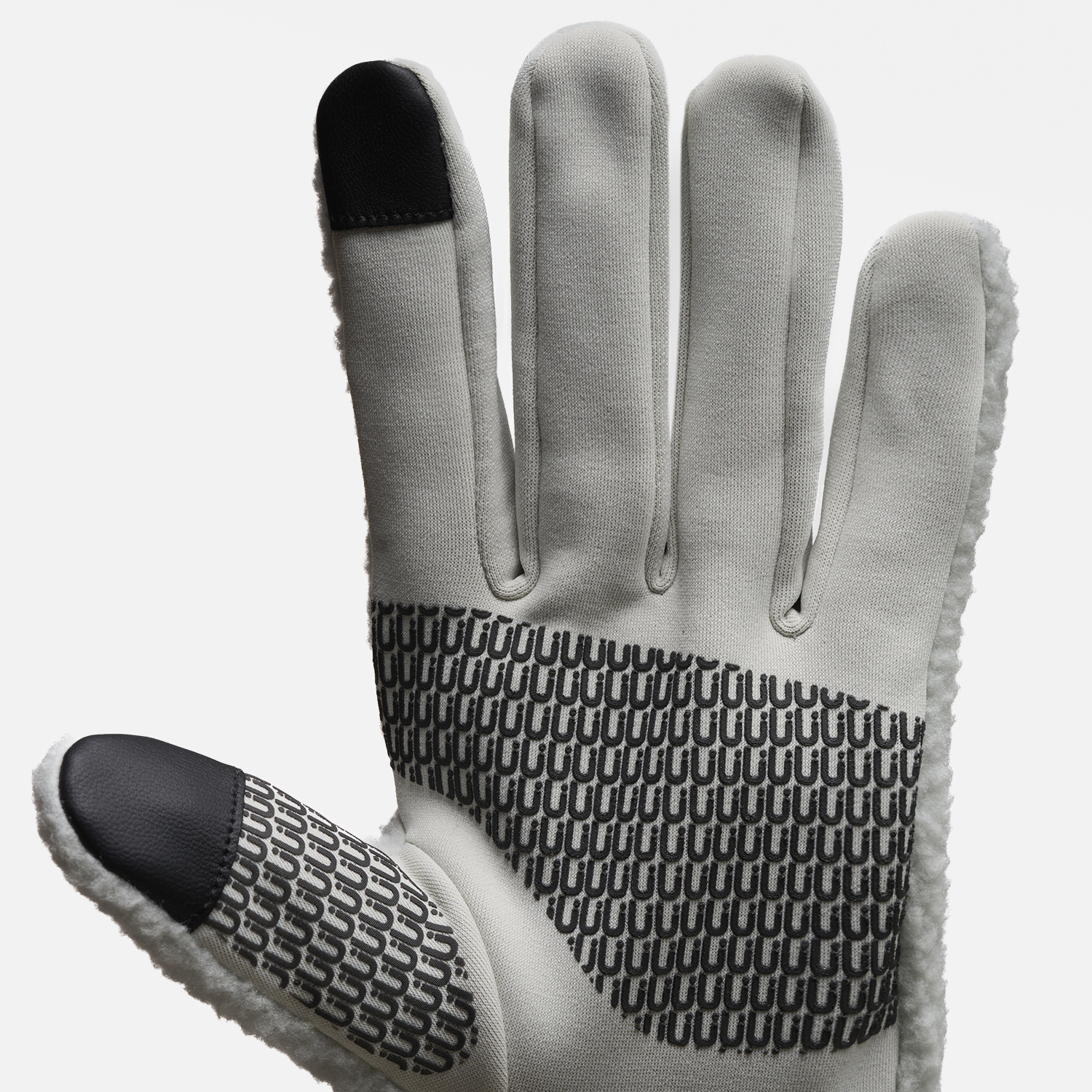 GUANTES DEGU SHAGGY-PRO GLOVE GRIS CLARO LIPPI I25 - 3