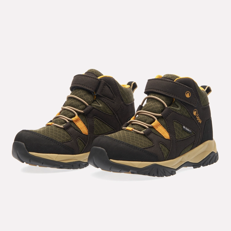 BOTIN NIÑO TELLUS MID KIDS VERDE / NEGRO LIPPI - 2