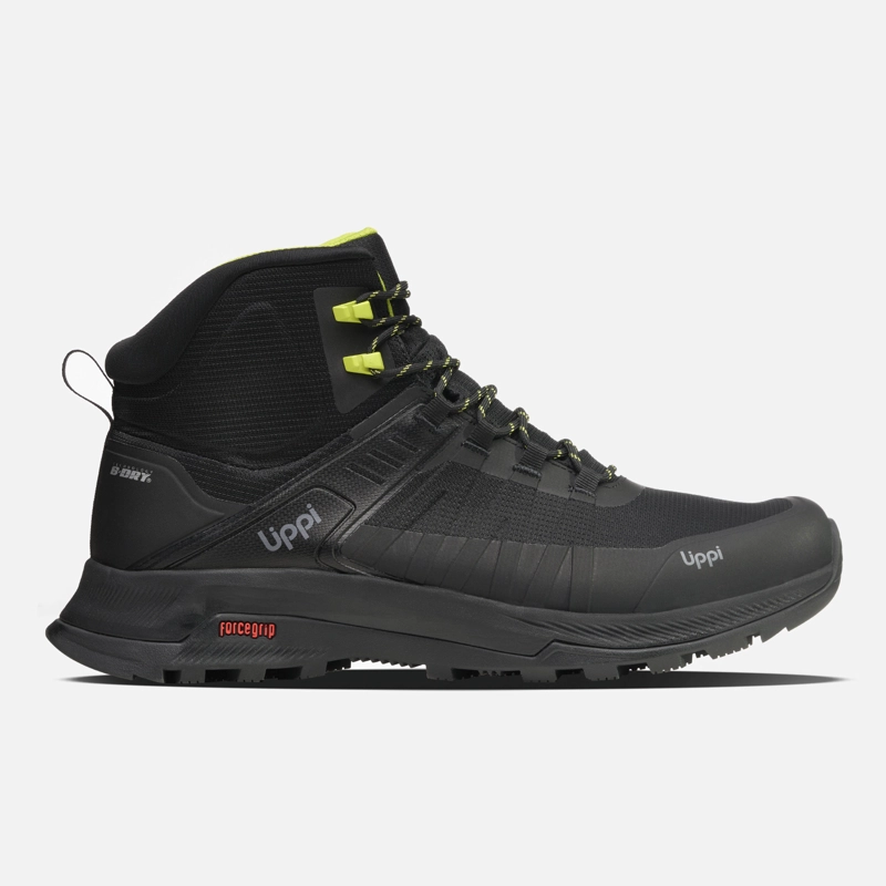 ZAPATILLA HOMBRE VULCANO IRON STONE MID B-DRY NEGRO / AMARILLO LIPPI - 1