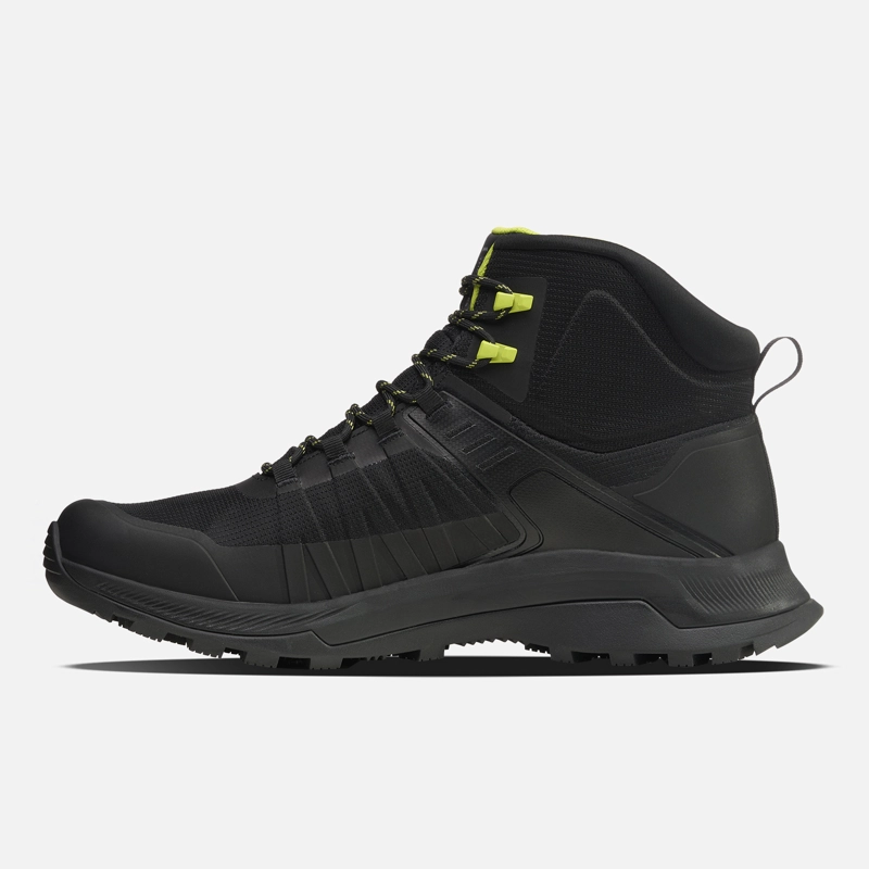 ZAPATILLA HOMBRE VULCANO IRON STONE MID B-DRY NEGRO / AMARILLO LIPPI - 2