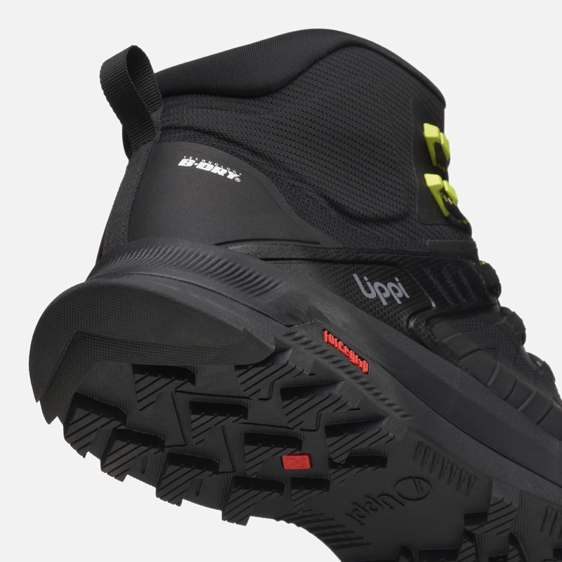 ZAPATILLA HOMBRE VULCANO IRON STONE MID B-DRY NEGRO / AMARILLO LIPPI - 8