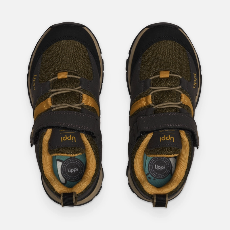 ZAPATO NIÑO TELLUS LOW KIDS VERDE / NEGRO LIPPI - 6