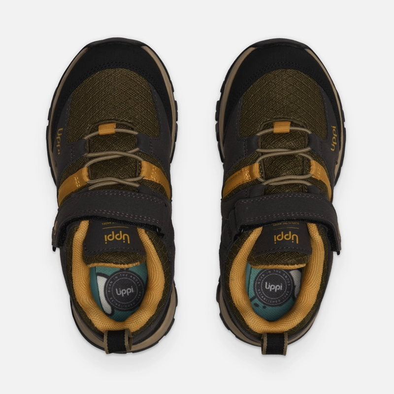 ZAPATO NIÑO TELLUS LOW KIDS VERDE / NEGRO LIPPI - 6
