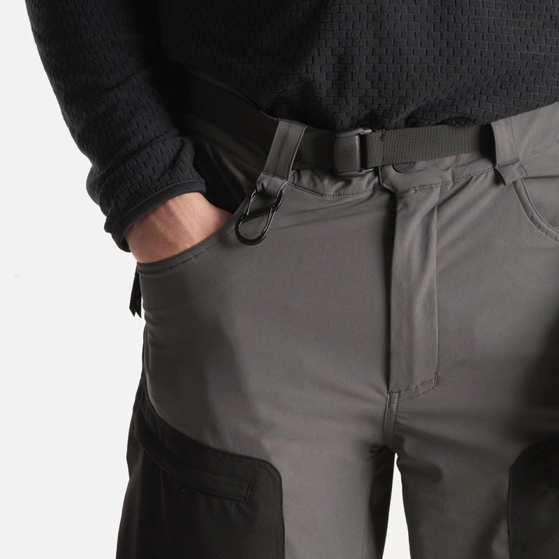 PANTALON HOMBRE WOLLASTON MIX-2 PANTS GRIS MEDIO LIPPI - 4