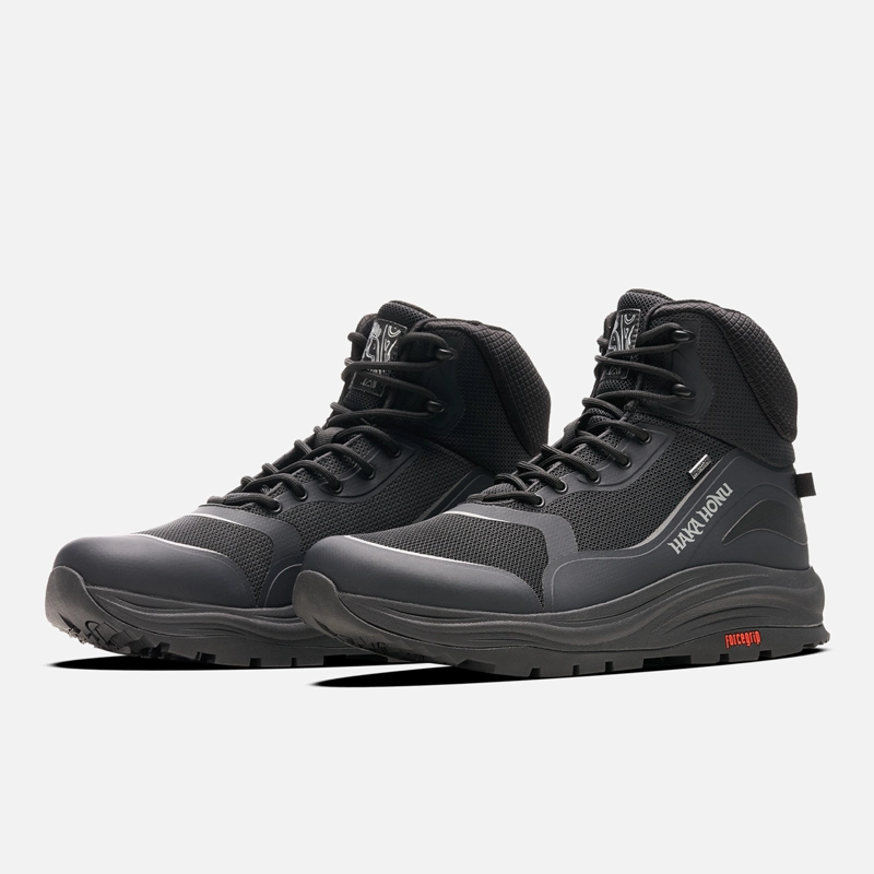 BOTIN MUJER NOMADE ALTA NEGRO HAKA HONU - 4