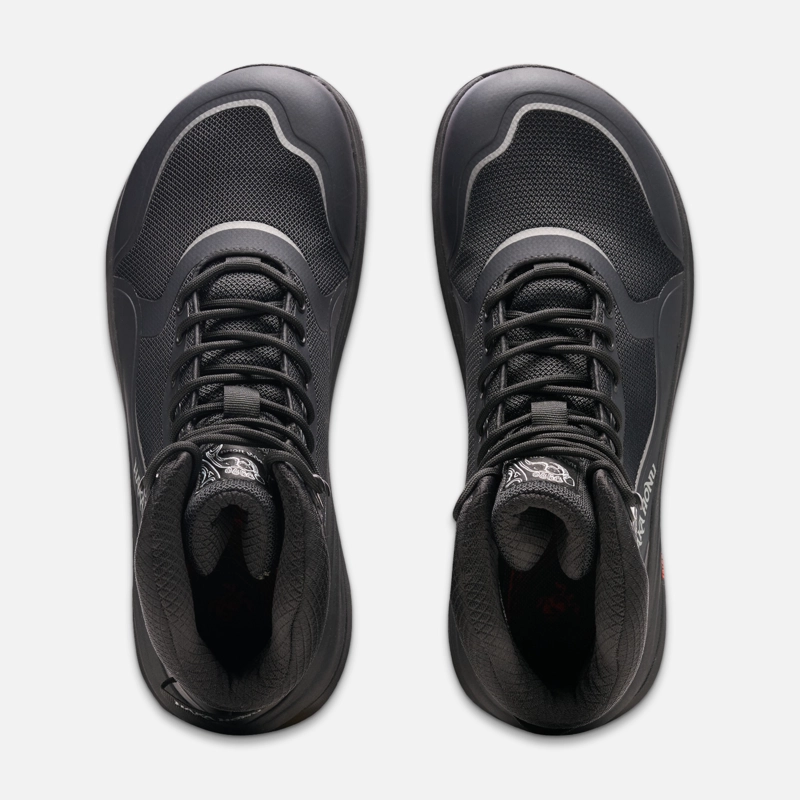 BOTIN MUJER NOMADE ALTA NEGRO HAKA HONU - 6