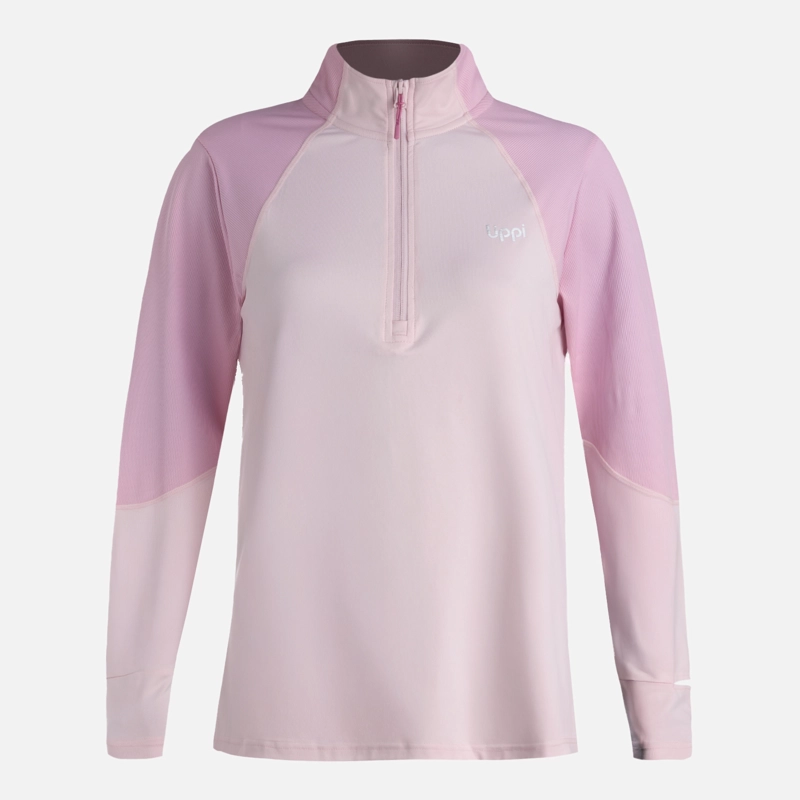 POLERON MUJER PUERTO TRUCCO 1/4 ZIP ROSA LIPPI - 7