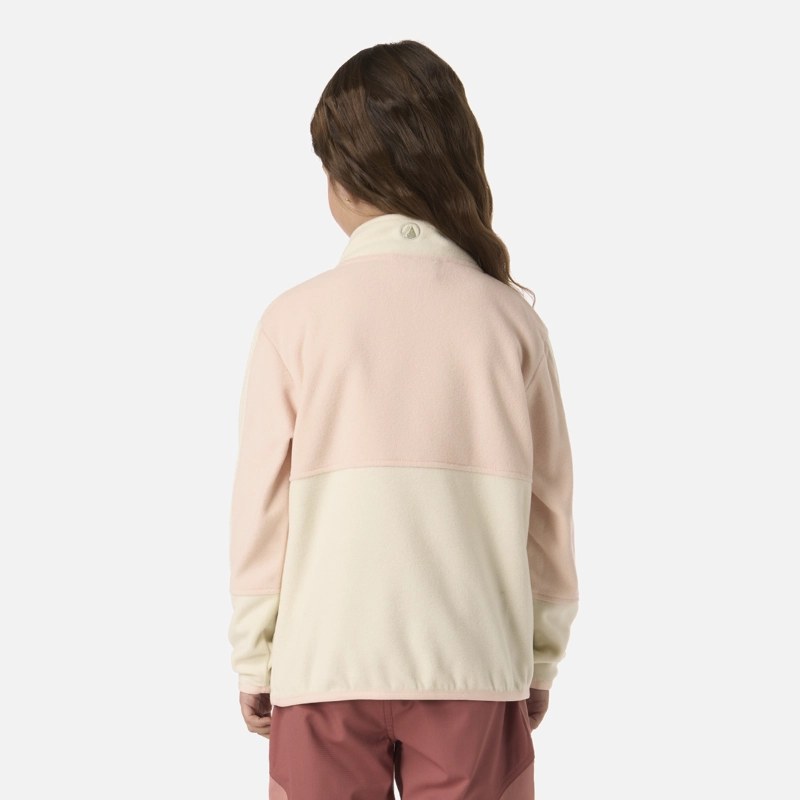 POLAR NIÑA FIREPLACE 1/4 ZIP SWEATSHIRT CREMA LIPPI V26 - 3