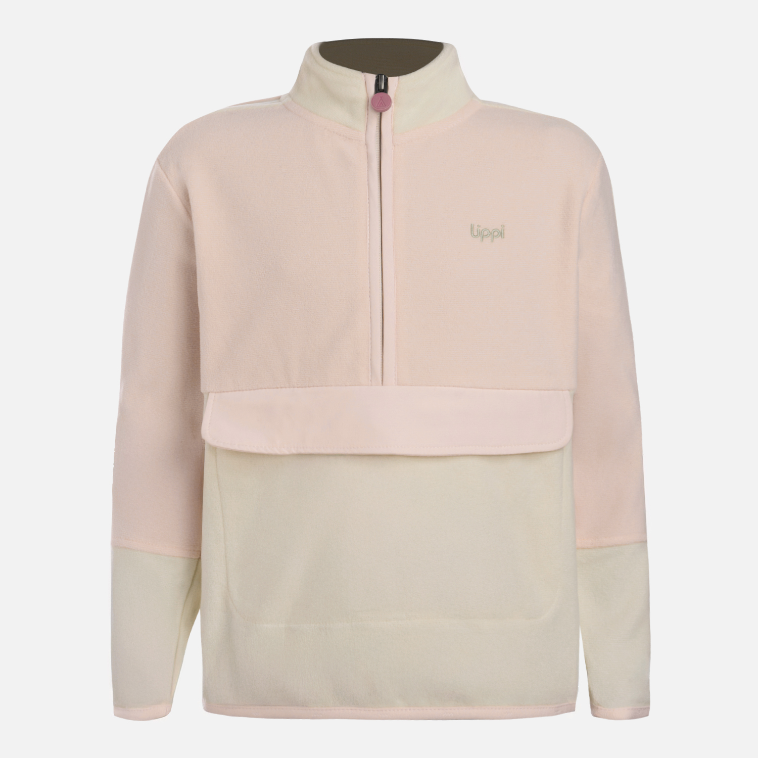 POLAR NIÑA FIREPLACE 1/4 ZIP SWEATSHIRT CREMA LIPPI V26 - 6