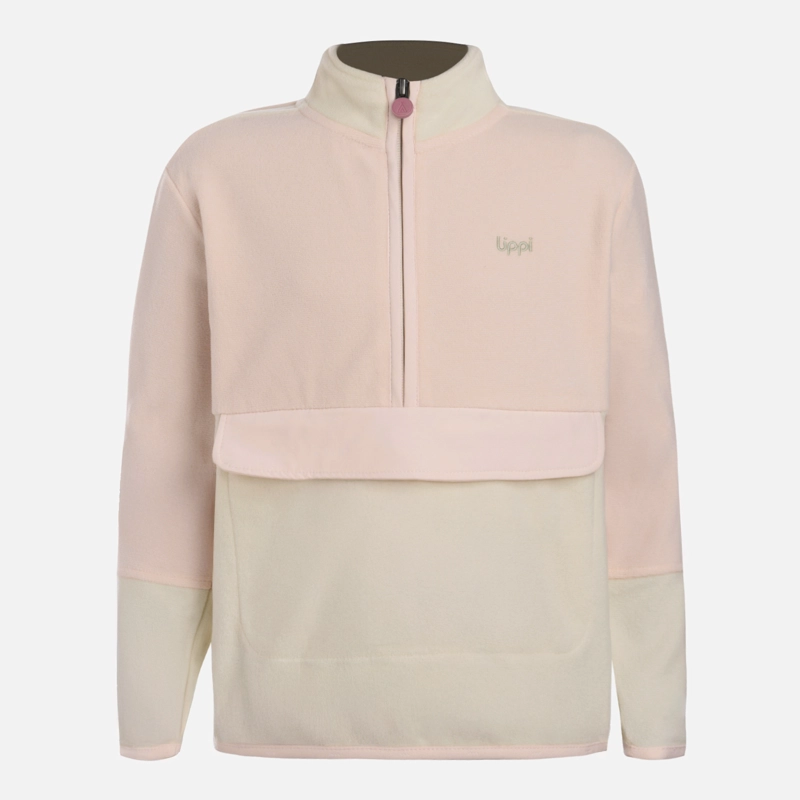 POLAR NIÑA FIREPLACE 1/4 ZIP SWEATSHIRT CREMA LIPPI V26 - 6