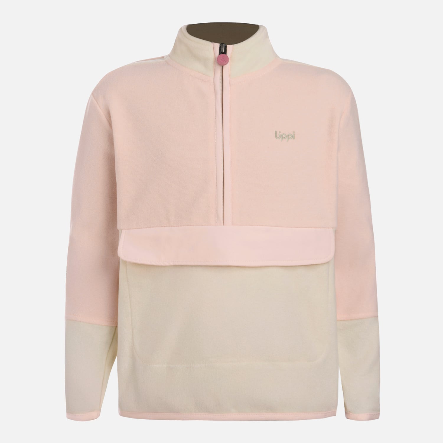 POLAR NIÑA FIREPLACE 1/4 ZIP SWEATSHIRT CREMA LIPPI V26 - 6