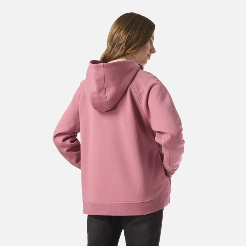 POLERON MUJER INSIGNE HOODY SWEATSHIRT FRONT PRINT ROSA LIPPI V26 - 3