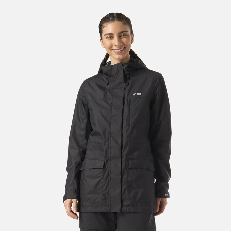 CHAQUETA MUJER KAUAI NEGRO HAKA HONU V26