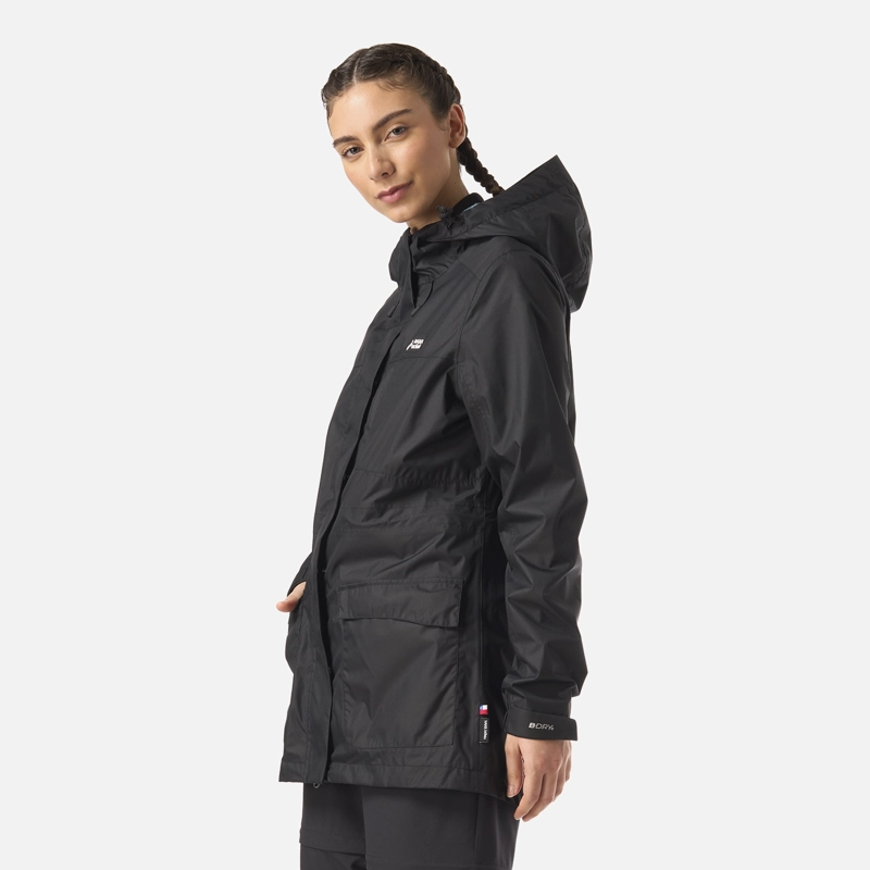 CHAQUETA MUJER KAUAI NEGRO HAKA HONU V26 - 2
