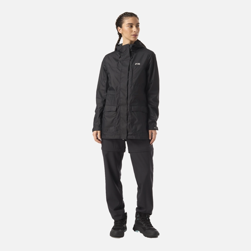 CHAQUETA MUJER KAUAI NEGRO HAKA HONU V26 - 9