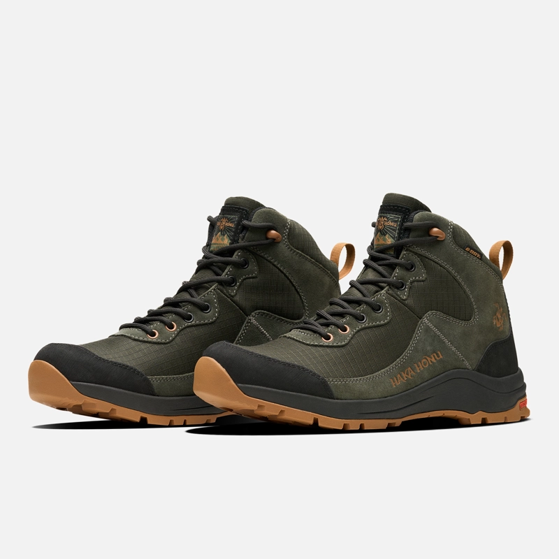 BOTIN HOMBRE MORRO VERDE GRISACEO HAKA HONU - 4
