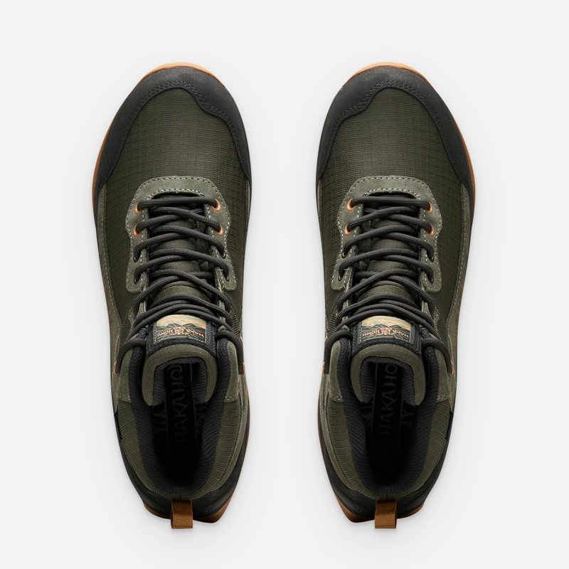 BOTIN HOMBRE MORRO VERDE GRISACEO HAKA HONU - 6