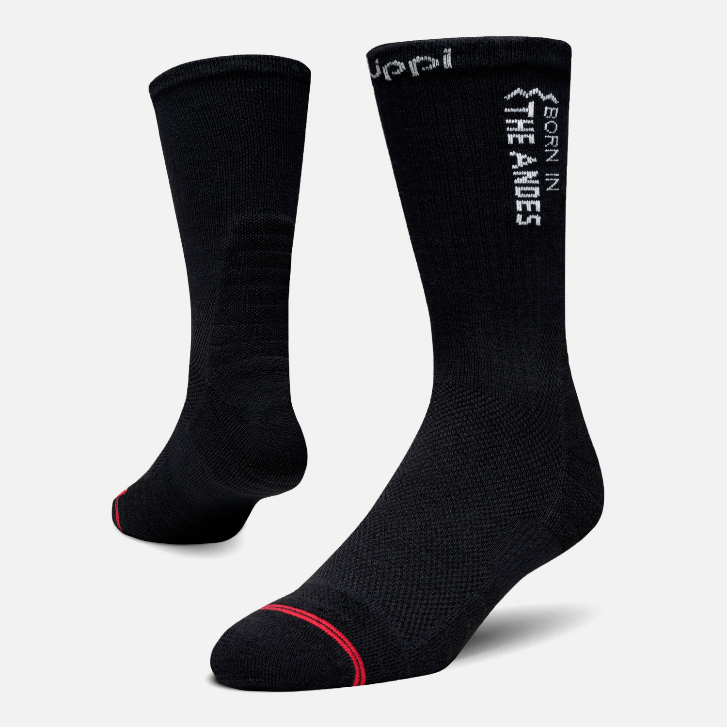 CALCETINES HOMBRE TREKKING LIGHT SOCKS NEGRO LIPPI V26 - 1
