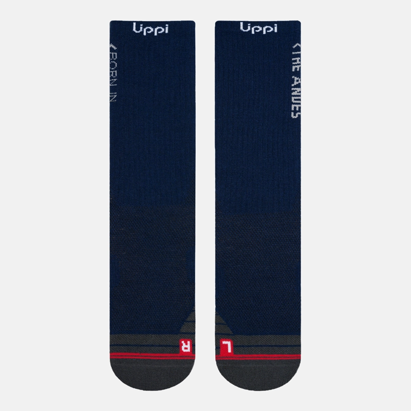 CALCETINES HOMBRE TREKKING LIGHT SOCKS AZUL NOCHE LIPPI V26 - 2