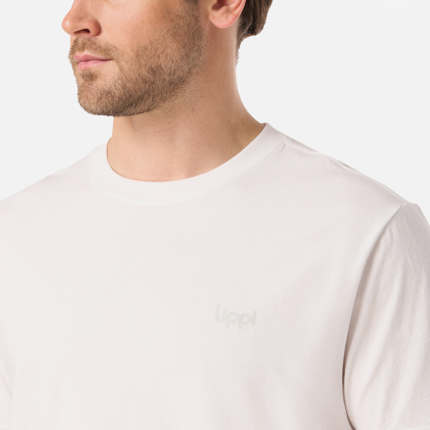 POLERA HOMBRE ULMO T-SHIRT BLANCO LIPPI V26 - 4