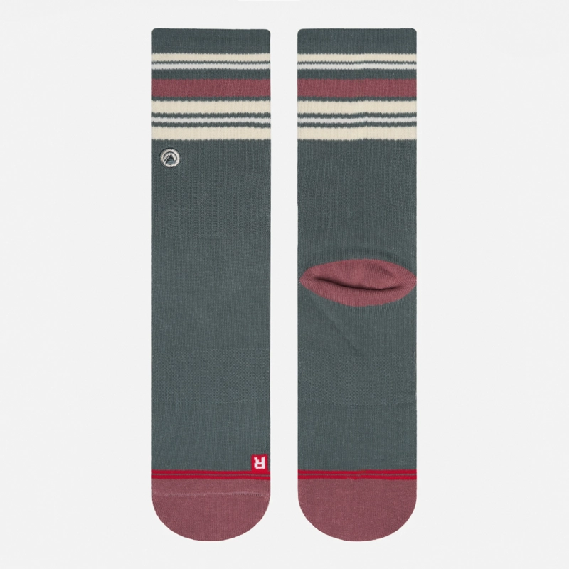 CALCETINES MUJER DUO TRAVEL WALK CLASSIC VINO PETROLEO LIPPI V26 - 2