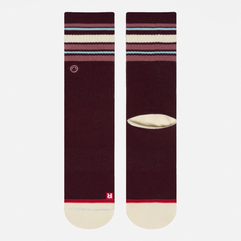 CALCETINES MUJER DUO TRAVEL WALK CLASSIC VINO PETROLEO LIPPI V26 - 3