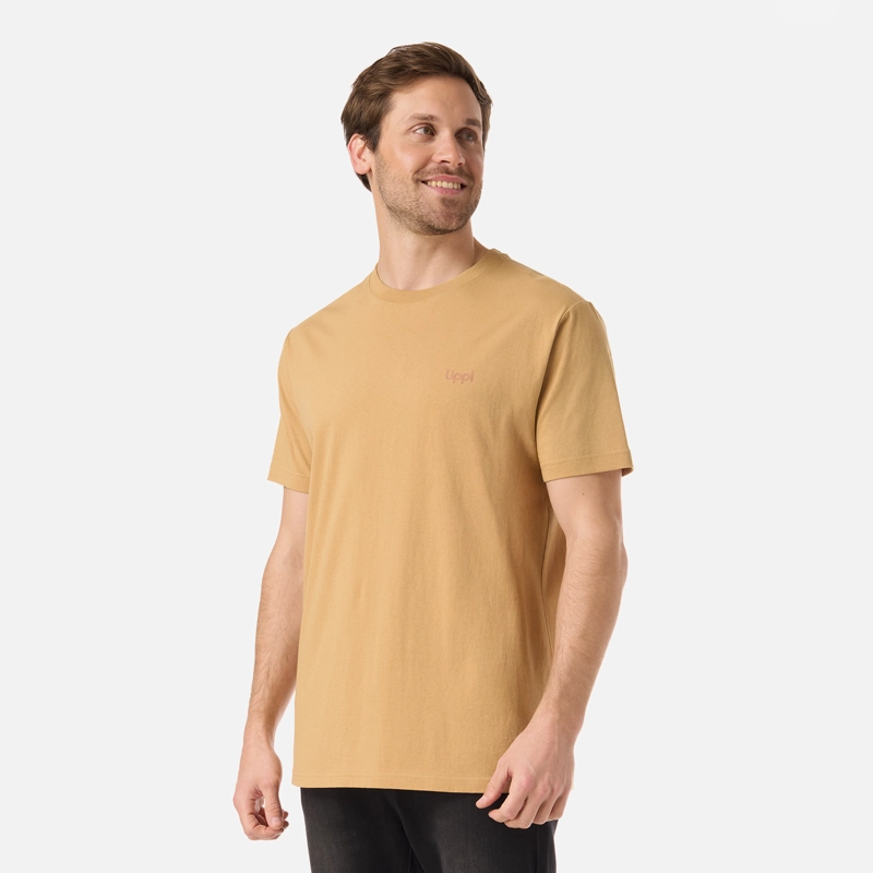 POLERA HOMBRE ULMO T-SHIRT CAMEL LIPPI - 2