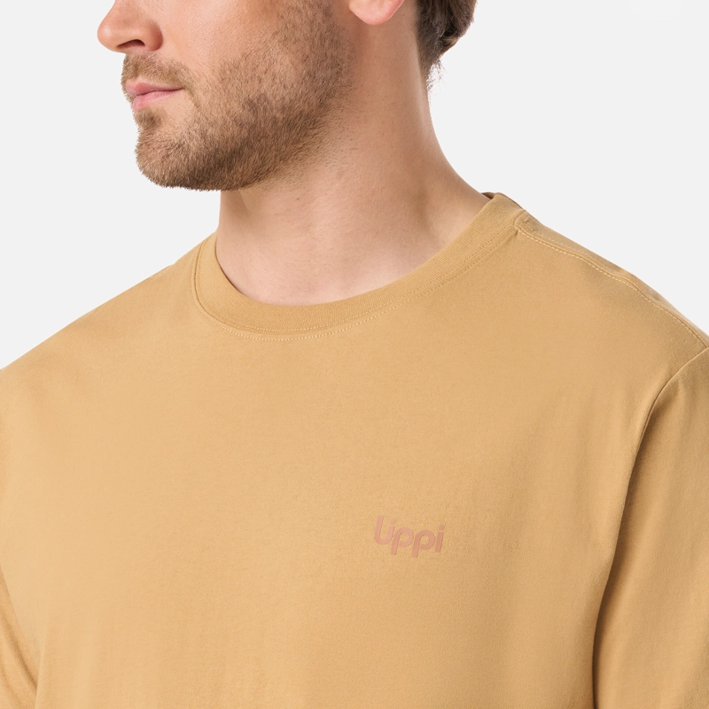 POLERA HOMBRE ULMO T-SHIRT CAMEL LIPPI - 4