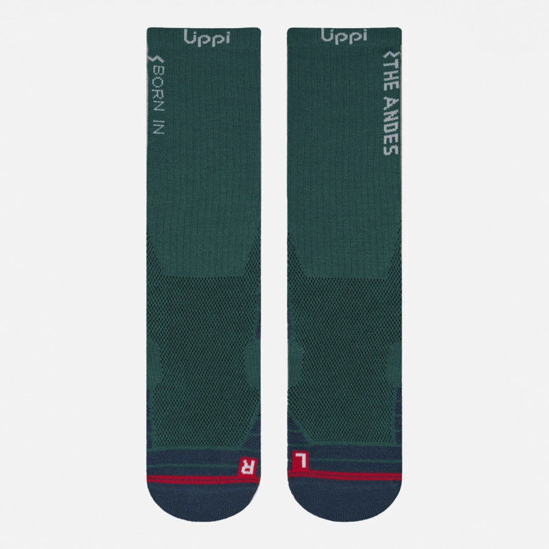 CALCETINES HOMBRE TREKKING LIGHT SOCKS PETROLEO OSCURO LIPPI V26 - 3