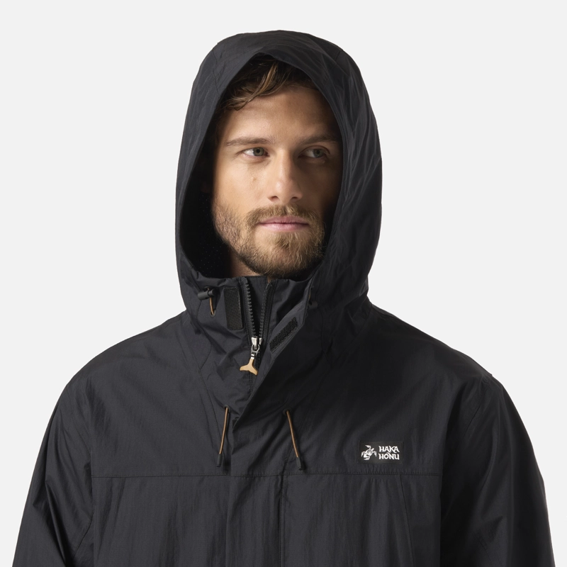 CHAQUETA HOMBRE PETRICOR NEGRO HAKA HONU - 4