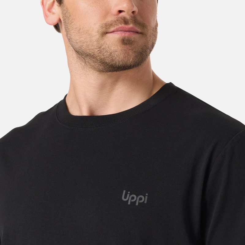 POLERA HOMBRE ULMO T-SHIRT NEGRO LIPPI V26 - 4